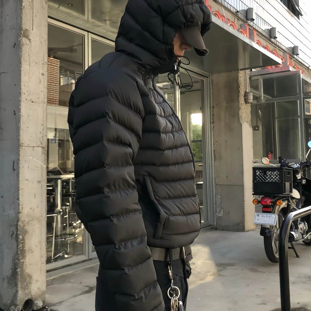 【情侣】冬季户外加厚通勤保暖锁温P棉连帽美式棉服#防泼水亲肤保暖