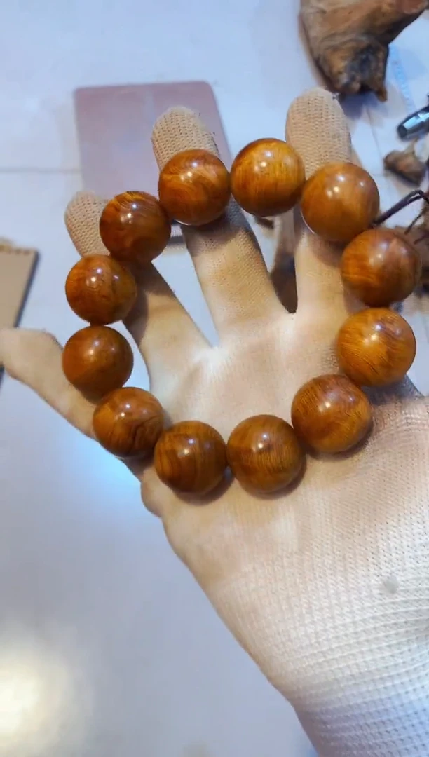 柏木（崖柏）49黑金2.0单条北太行崖柏手把件手串