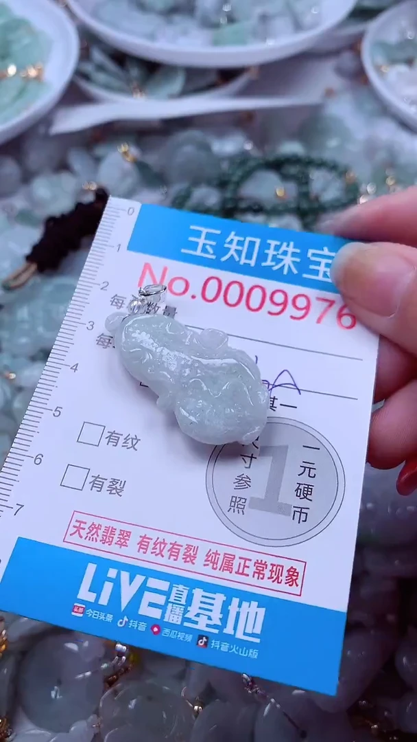 吊坠(不含链)未镶嵌翡翠9976