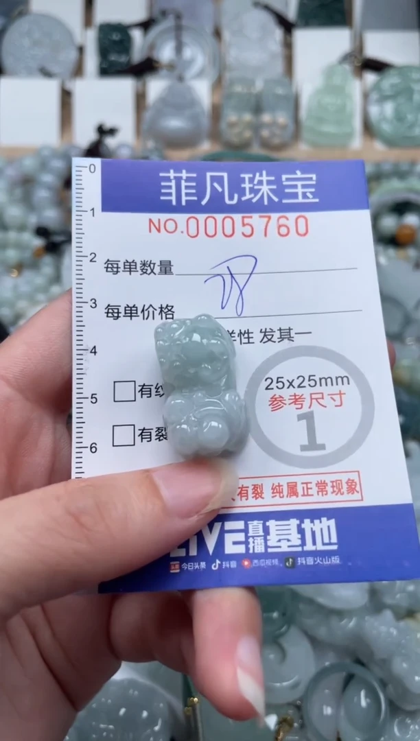 翡翠未镶嵌颈饰00..5760