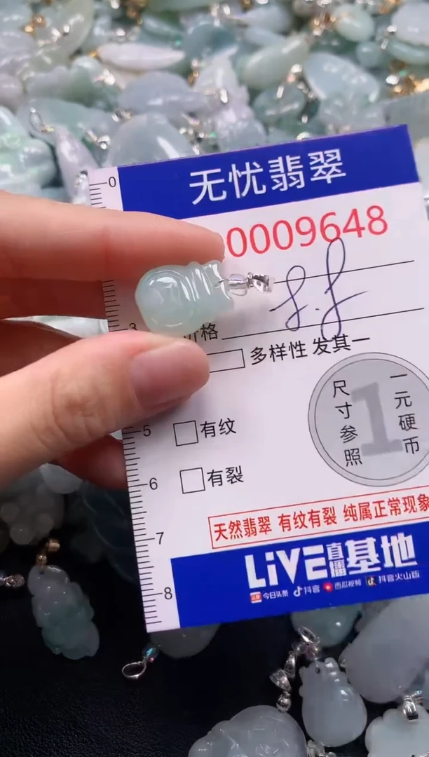 颈饰未镶嵌翡翠9648