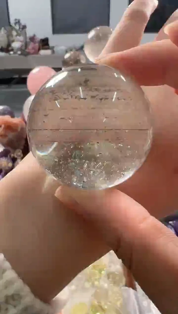 未镶嵌珠宝半成品水晶M0025 约4.2cm