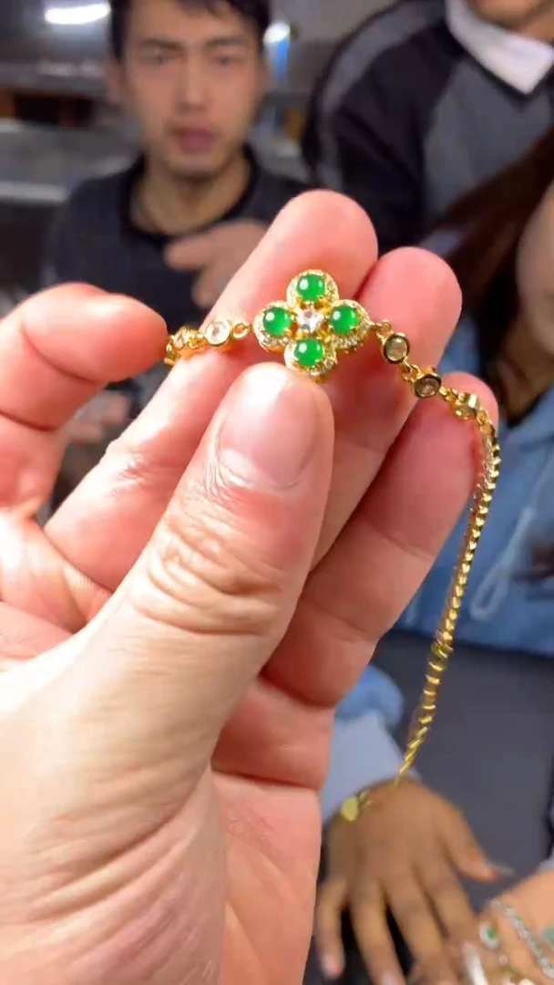 【闪购商品】翡翠手链未镶嵌0179398874/多样性发一