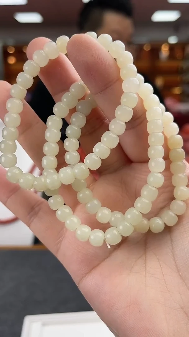 未镶嵌手串和田玉卡7和田玉老型单圈-多样性发一件   一件2