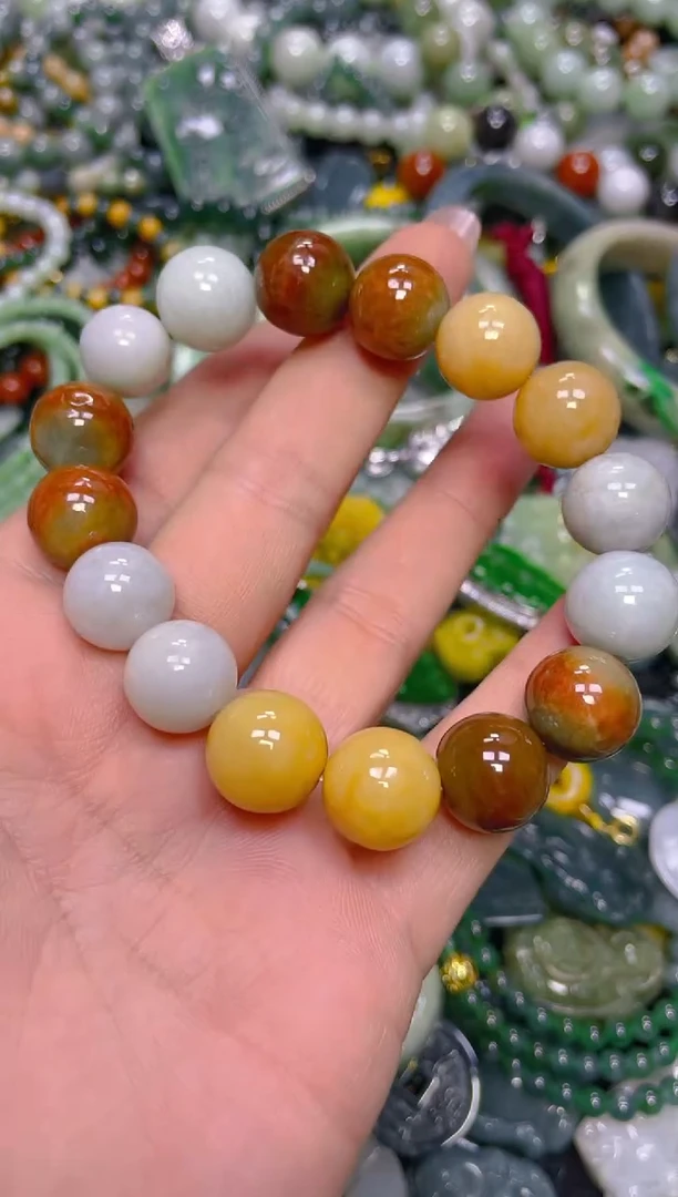 颈饰未镶嵌翡翠13mm