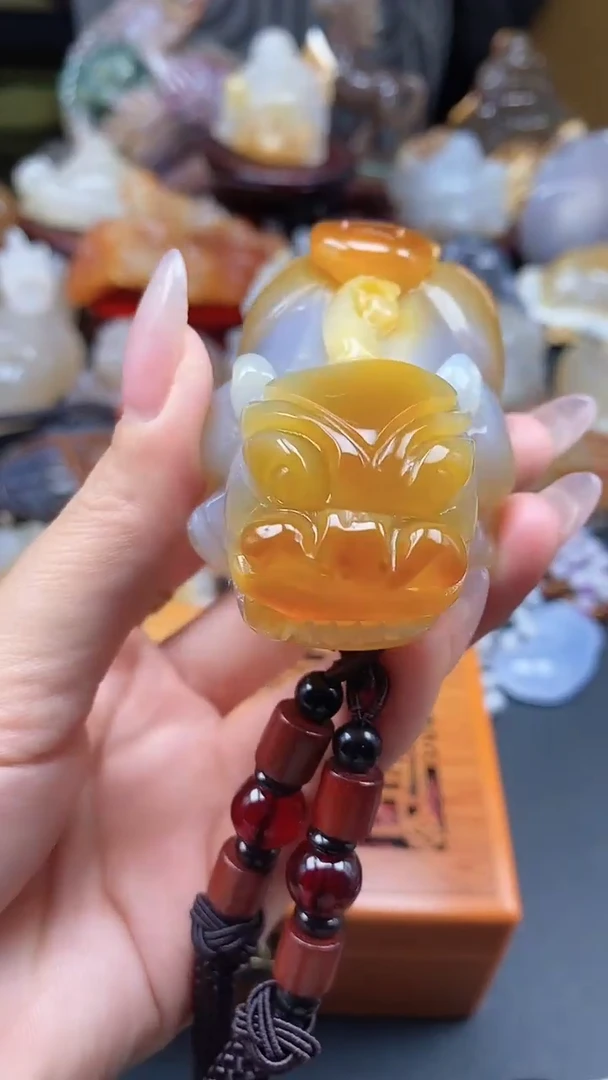 【闪购商品】玛瑙/玉髓颈饰未镶嵌dd