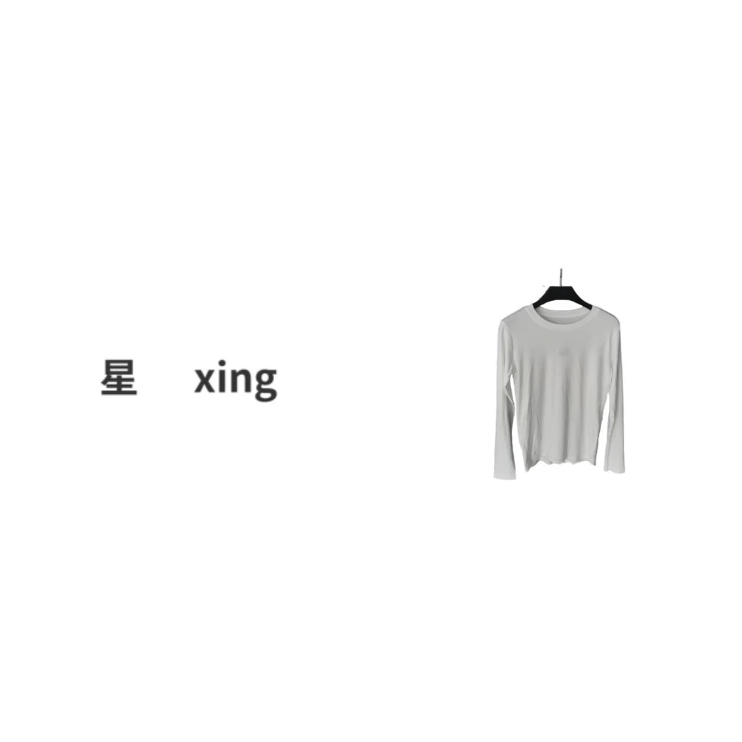 297小标M春夏新款圆领套头显瘦百搭T恤上衣52094