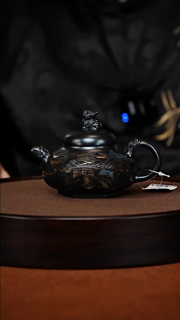 茶壶紫砂原矿紫砂壶