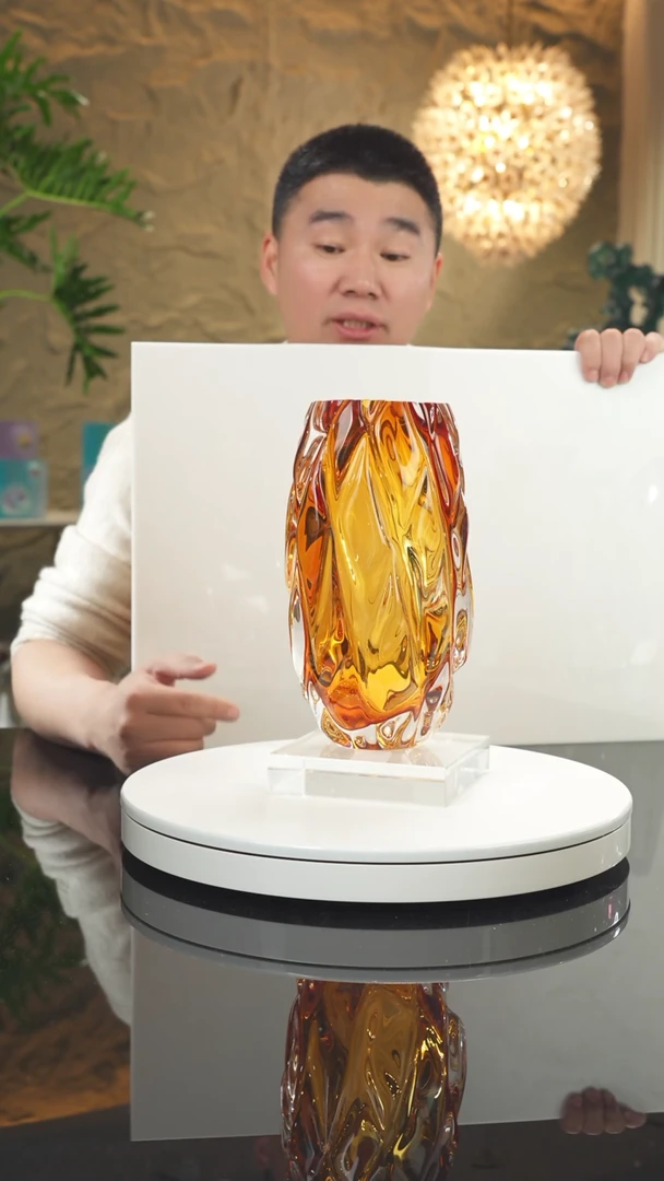 【闪购商品】摆件设计款琥珀花瓶