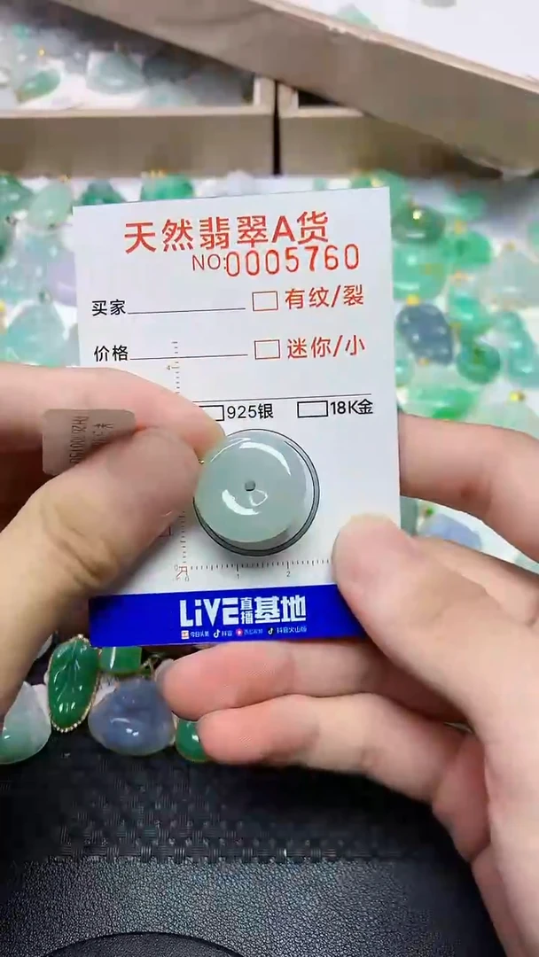 翡翠未镶嵌颈饰53453453434