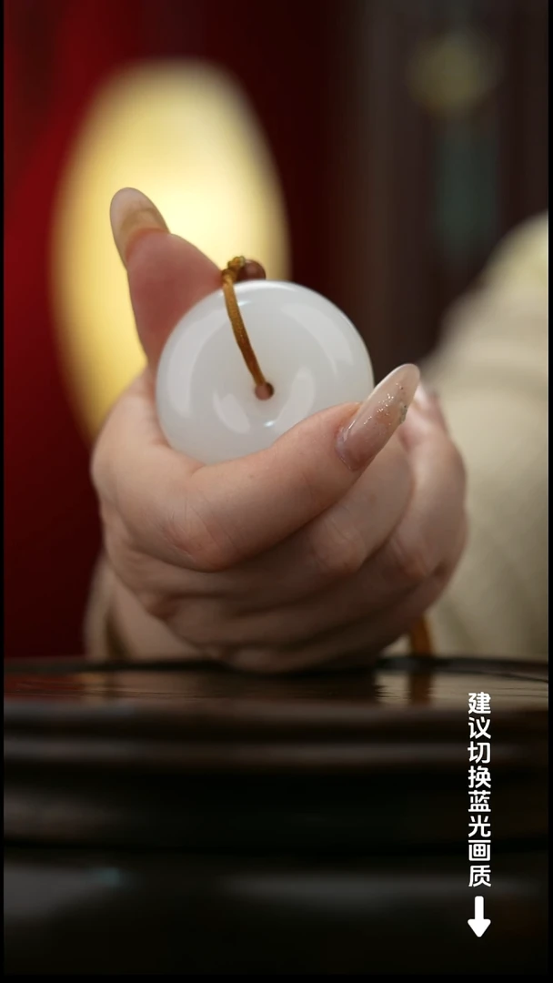 玉【平安扣】天然玉石手把件