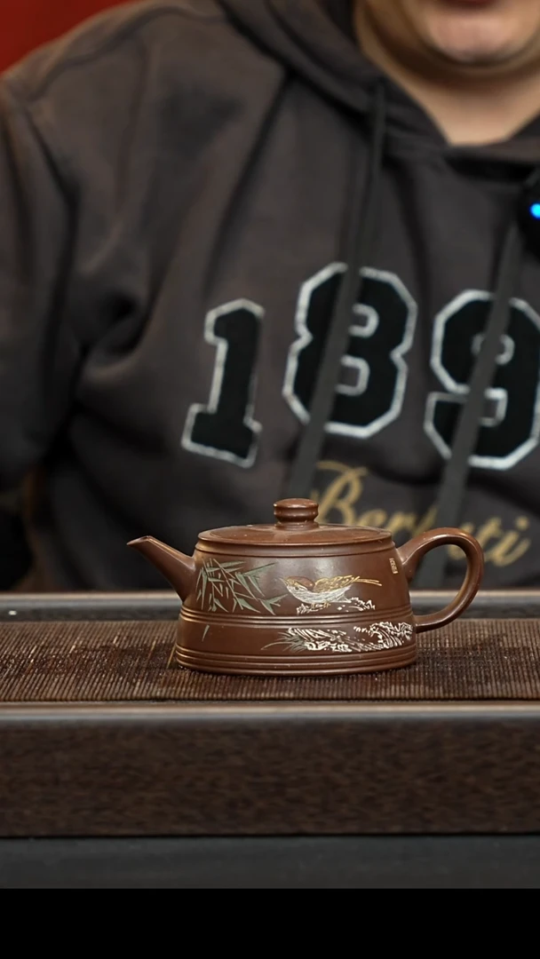 茶壶紫砂宜兴紫砂壶h011155