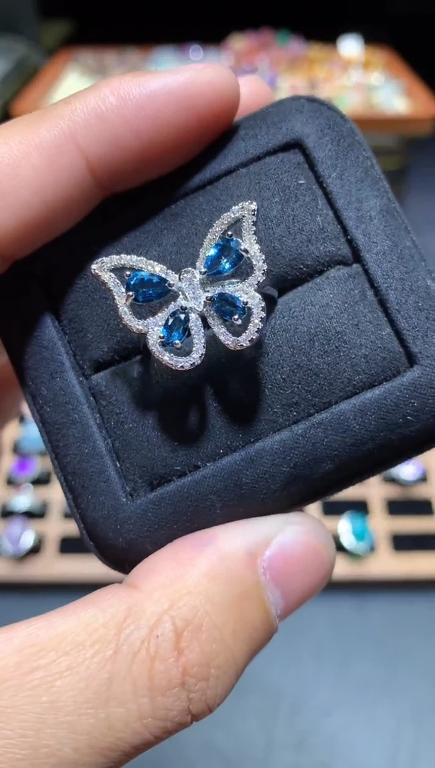 【闪购商品】托帕石戒指未镶嵌L21【多样性发其一】