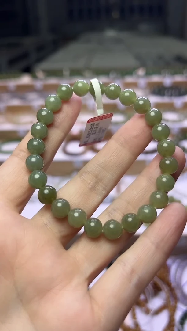 手串未镶嵌和田玉100号链接卡mm