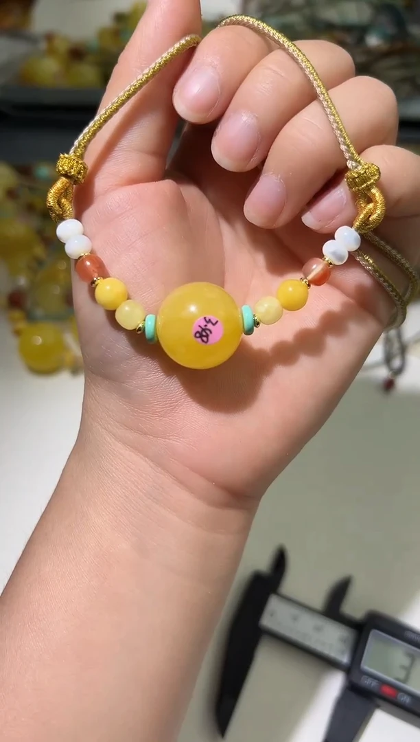 裸石琥珀未镶嵌琥珀蜜蜡吊坠