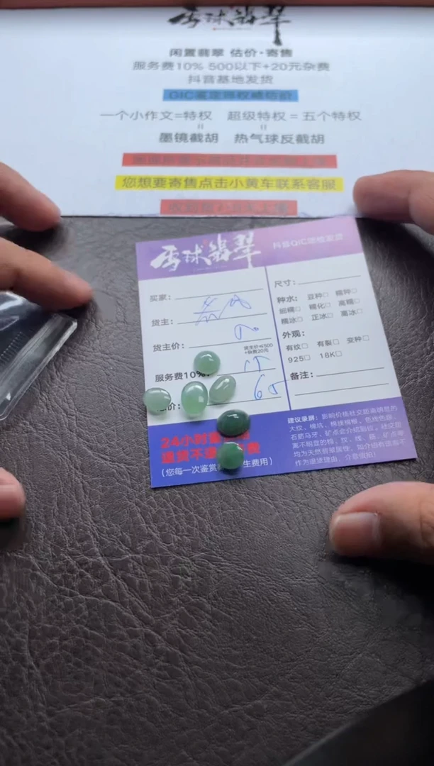 翡翠未镶嵌颈饰1522525004