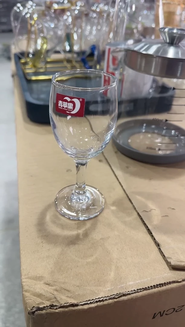 【闪购商品】玻璃无盖款青苹果闪购价6只