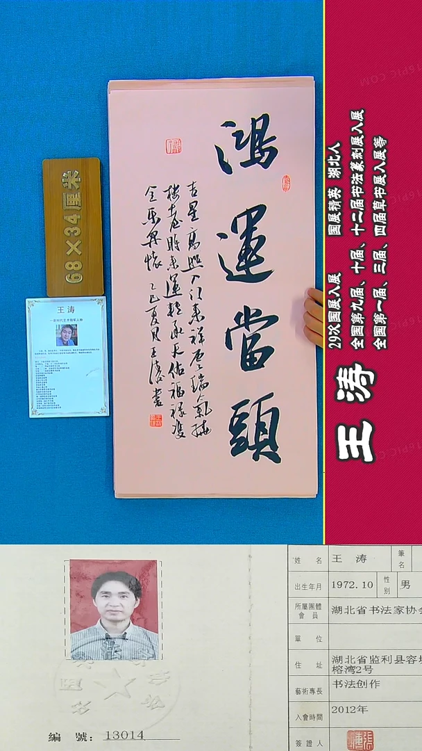 书法32R王涛书法作品