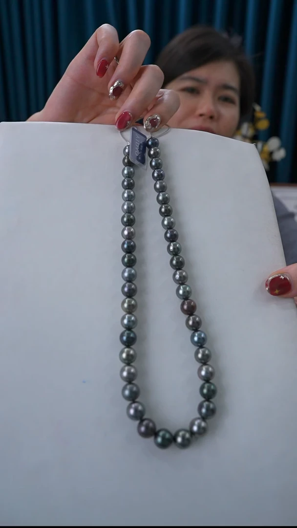 【闪购商品】海水珍珠颈饰未镶嵌8.7-10.4mm 大溪地项链