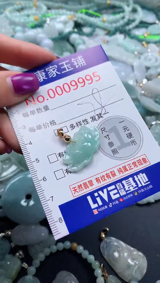颈饰未镶嵌翡翠9995