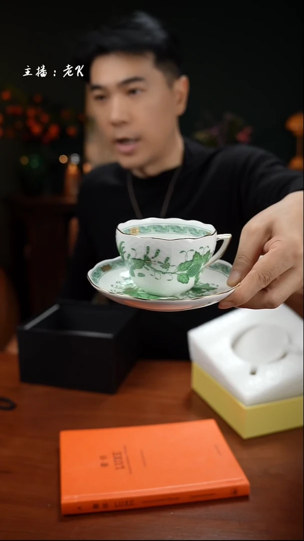 高端礼品（HR家）阿波尼印度之花绿色-TY