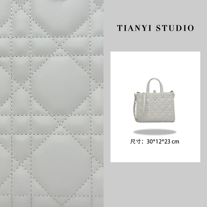 【TY】SKL-7055-白色 轻奢高级韩版单肩潮流时尚简约女包