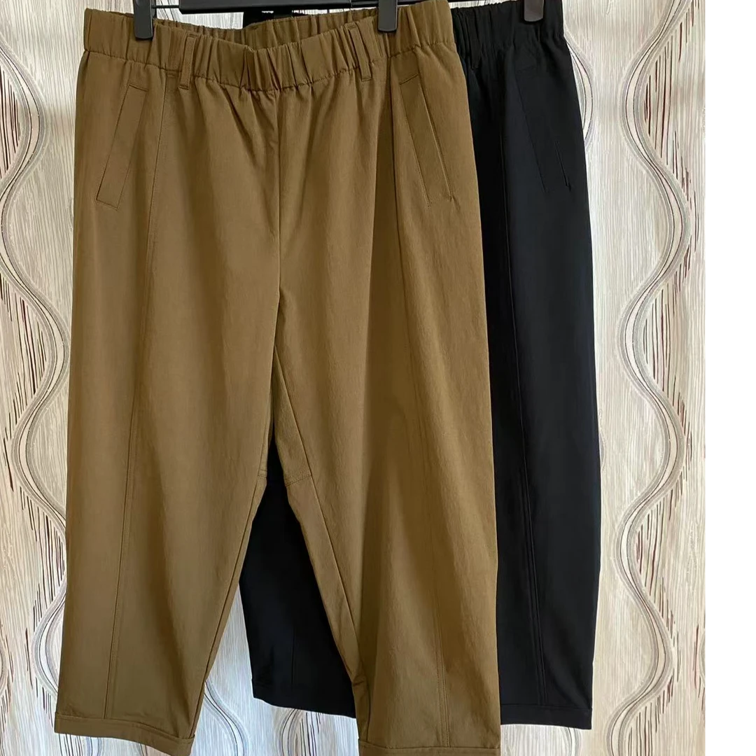 春款 / 胖人坊新款大码休闲裤01254   衣长88