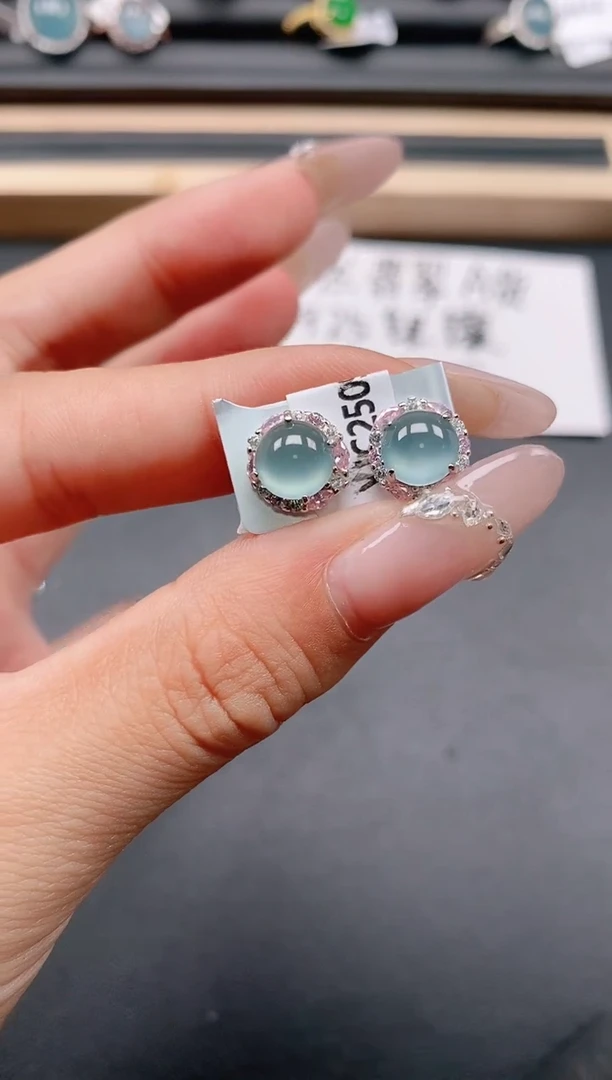 银S925镶嵌戒指翡翠111111