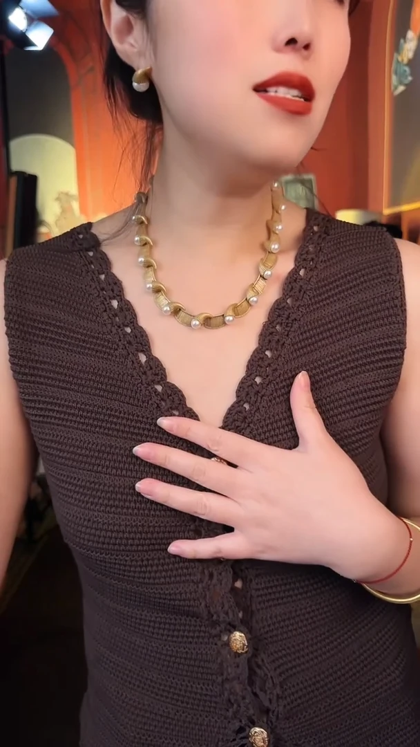 合金无合金无复古百搭火炬项链耳针套装