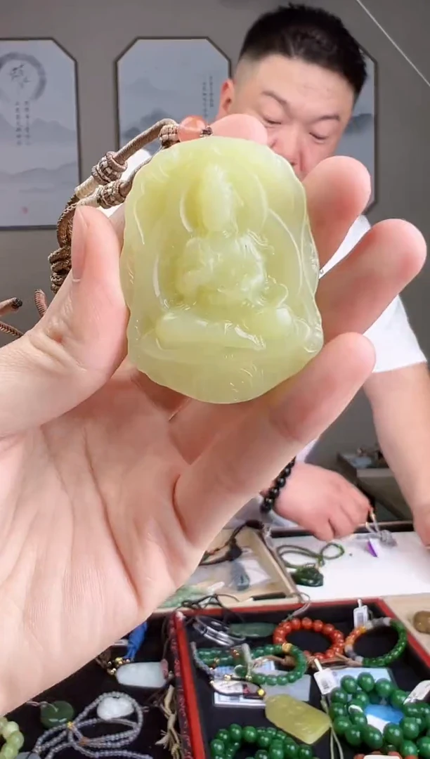 颈饰未镶嵌和田玉多样性发货 拍一单发一个