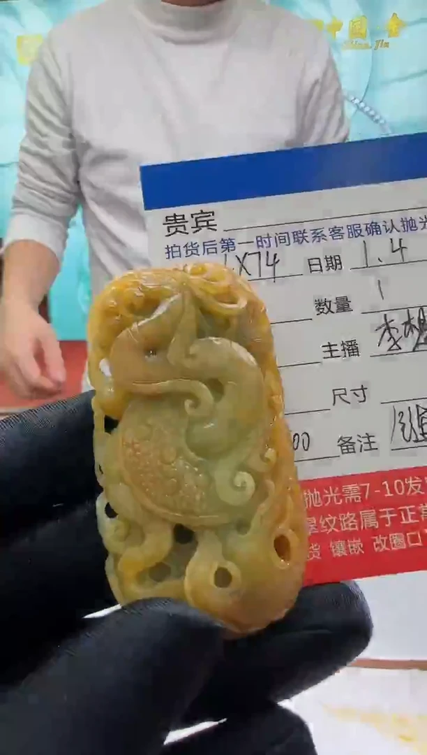 未镶嵌定制翡翠LX74翡翠吊坠赠珠链【多样性发其一】