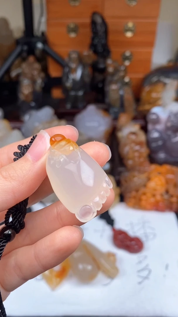 【闪购商品】玛瑙/玉髓颈饰未镶嵌AA