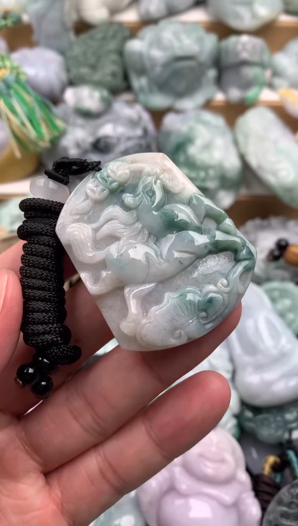 吊坠(不含链)未镶嵌翡翠1