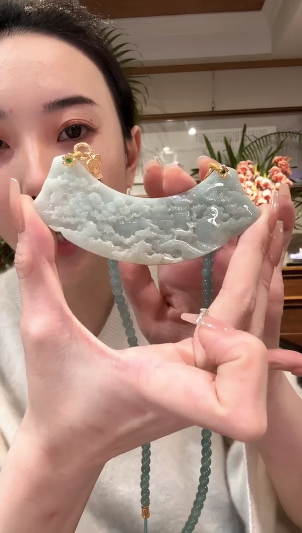 【闪购商品】翡翠颈饰未镶嵌国风
