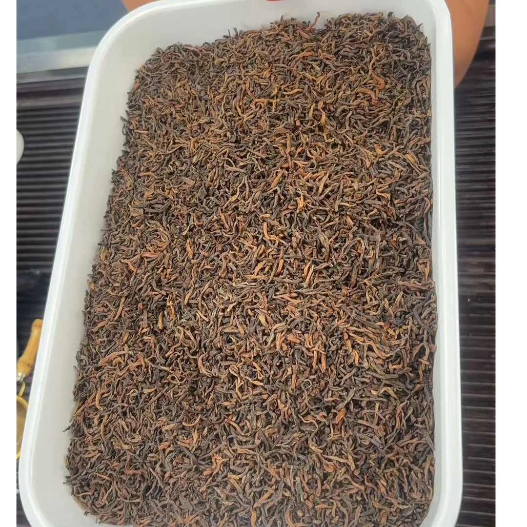 杏仁坚果香黄金六堡茶   正宗广西六堡茶黑茶散茶