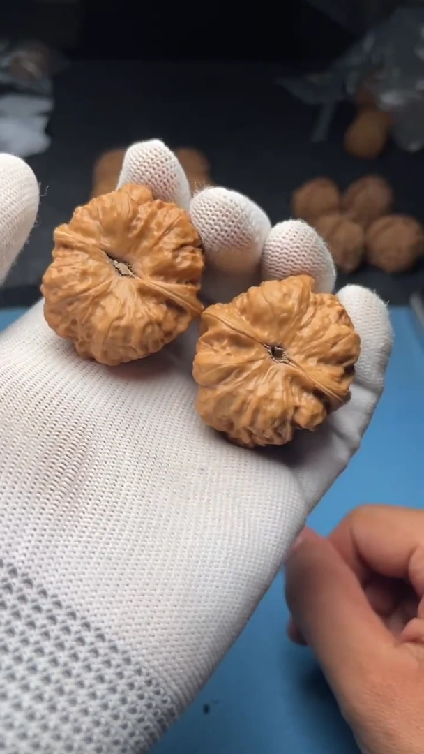 桃核把件a48  蛤蟆头 38尺