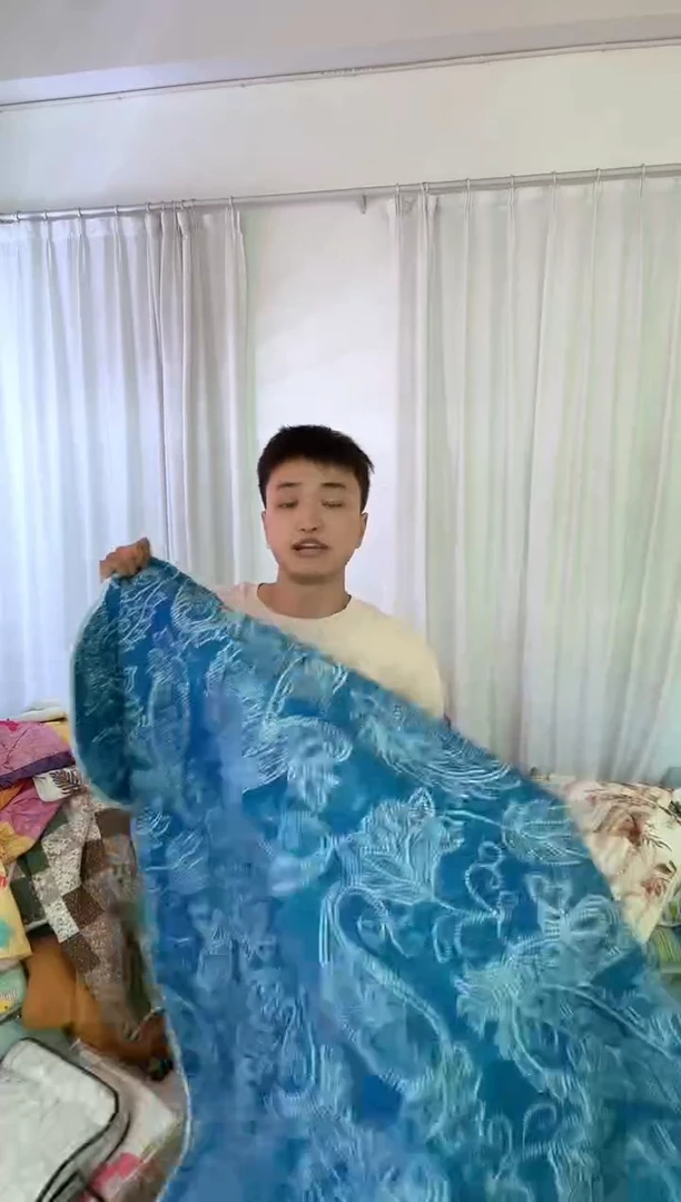 棉200*230单面纯棉床盖78号微瑕