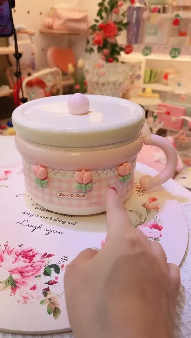 饭盒粉色——手工制作品质好！