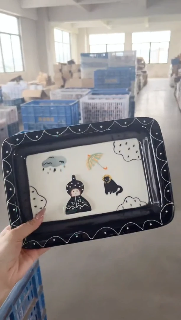 陶瓷【唯品瓷】手工手绘陶瓷直播间