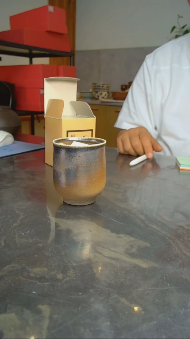 我****死日本备前烧主人杯
