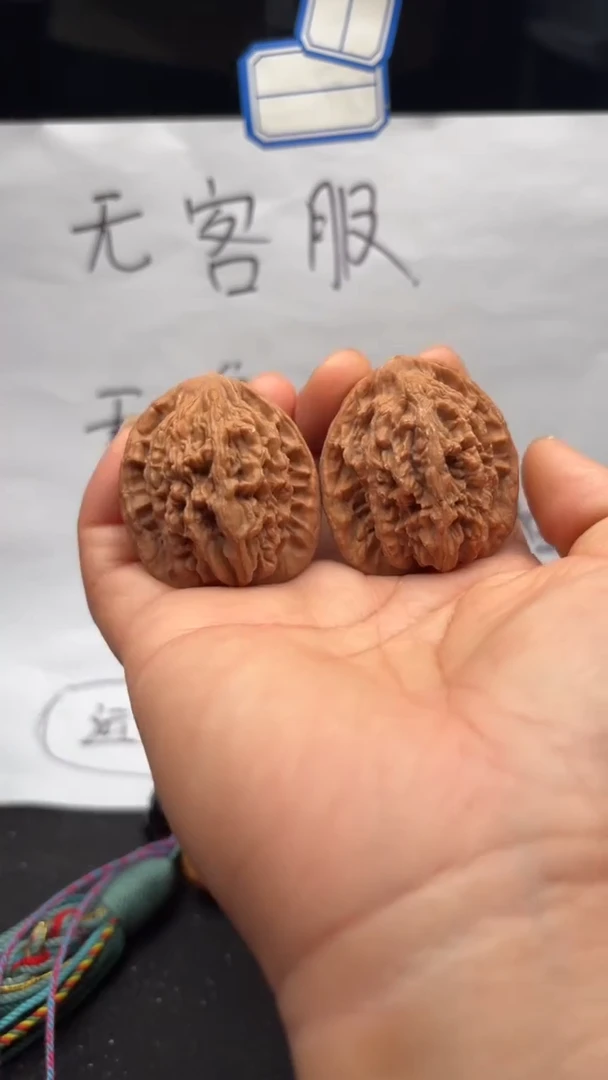 把件文玩核桃732虎头