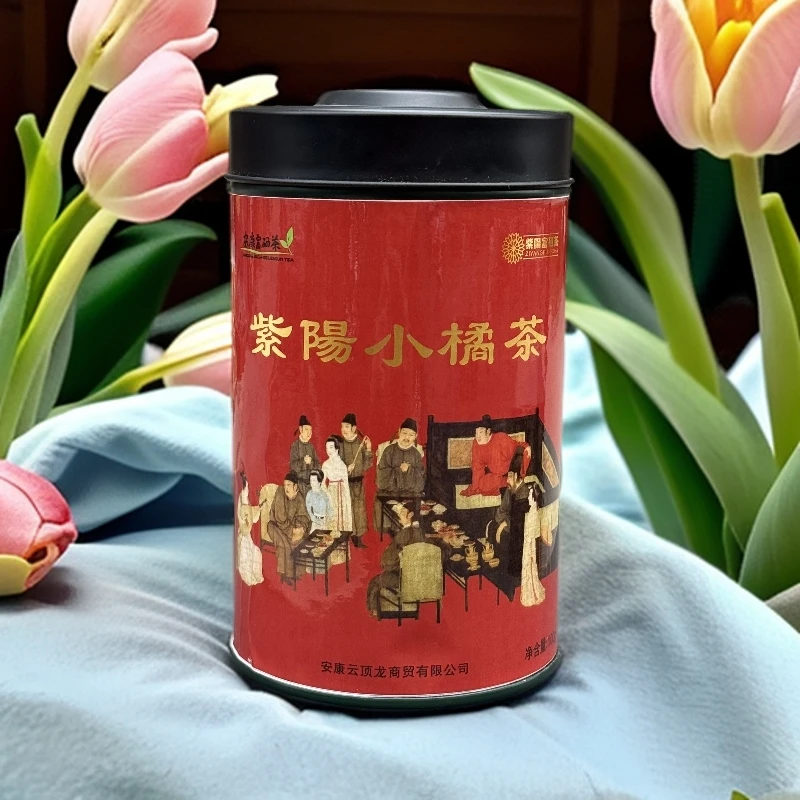 陕南安康紫阳100g红茶  紫阳红茶 小橘茶