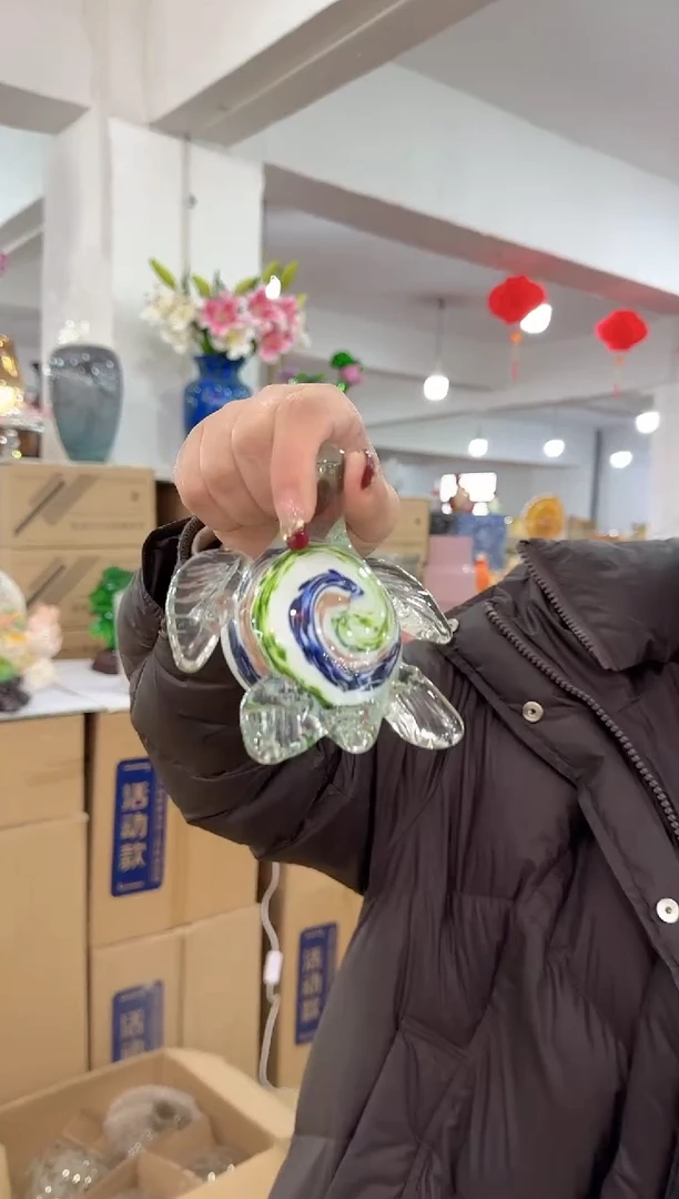 【闪购商品】琉璃迪喜花器-b-早18