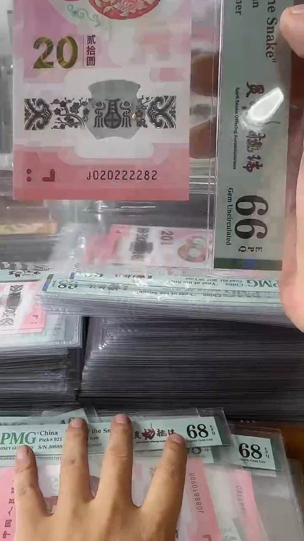 塑料020222282-蛇钞单张