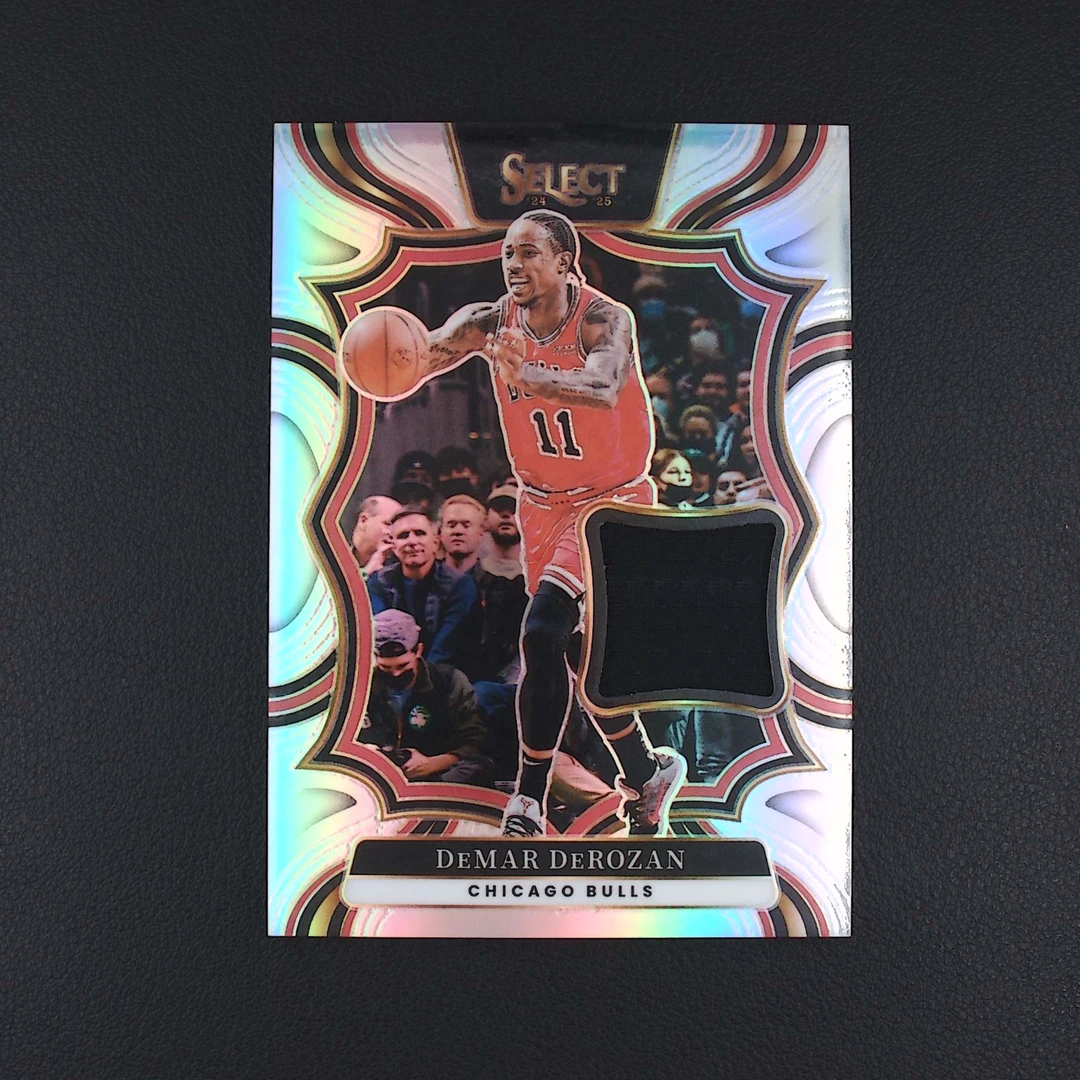 德罗赞 select 物料   帕尼尼NBA国宝手提签字球星卡