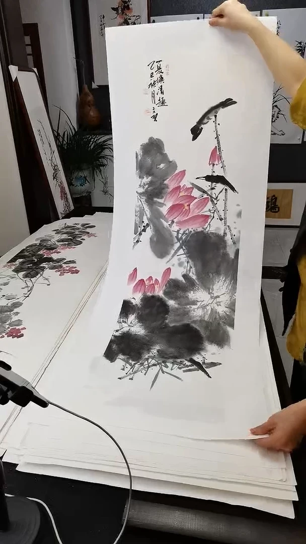 夏塘清趣110*35cm