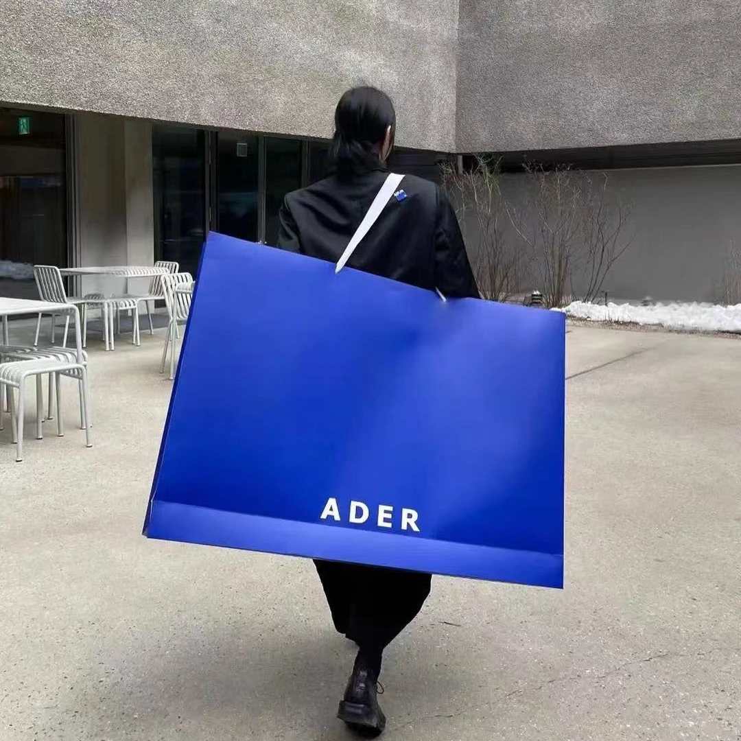 定做加大号纸袋超大巨礼品袋空白色宣传拍摄影广告包装显眼包袋子