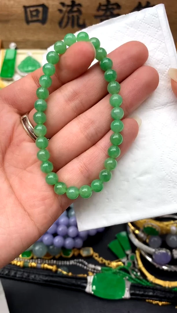 【闪购商品】翡翠手串未镶嵌142-中国好珍宝