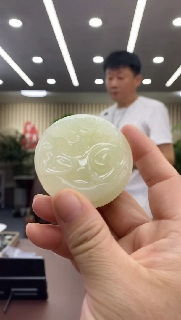 蛇纹石玉未镶嵌手串扣