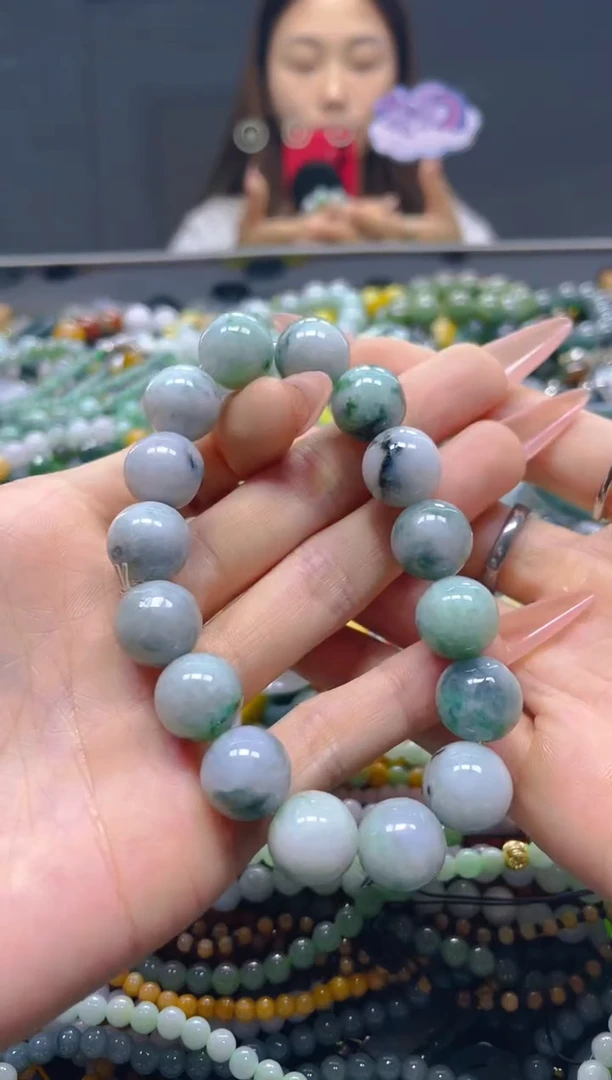 颈饰未镶嵌翡翠13MM